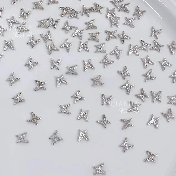 Mini Butterfly Zircon Nail Art Drill - Super Flash Pearl and Alloy Accessories