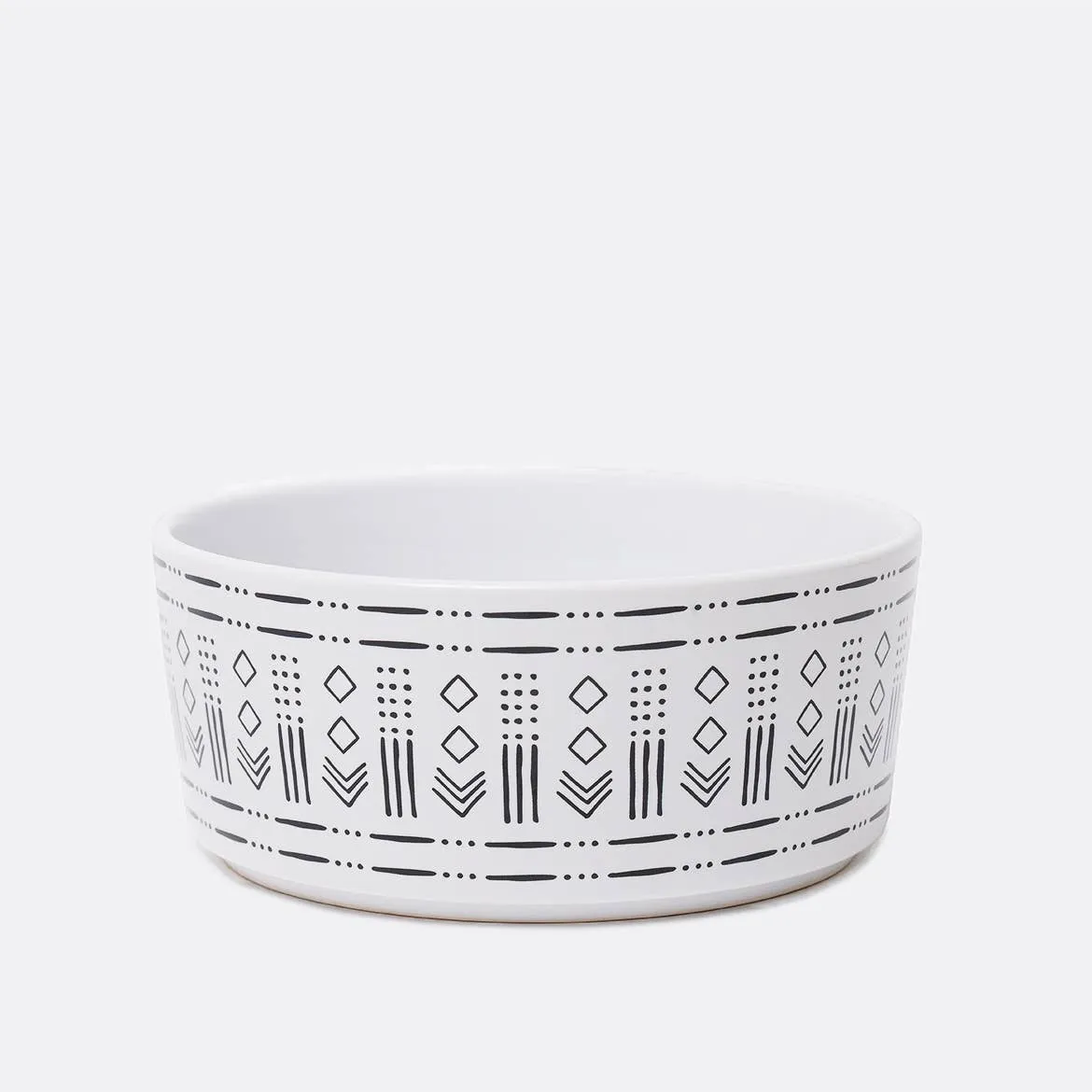 mudcloth bowls - diamond print