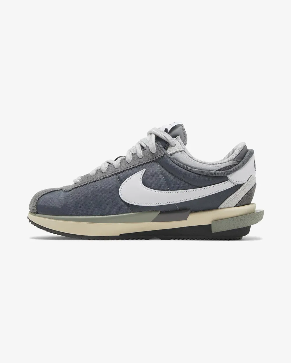 NIKE X SACAI ZOOM CORTEZ SP IRON GREY