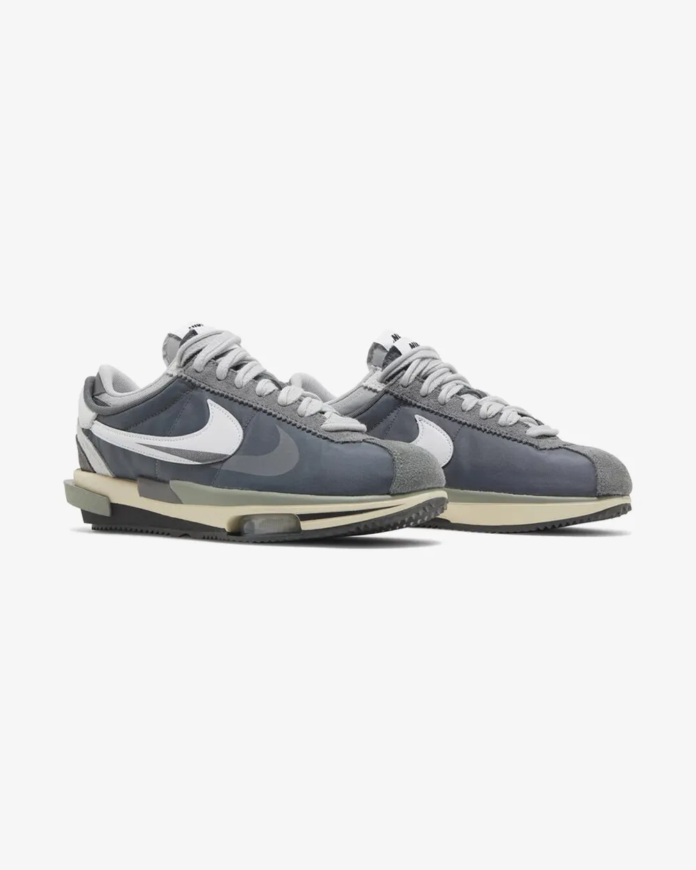 NIKE X SACAI ZOOM CORTEZ SP IRON GREY