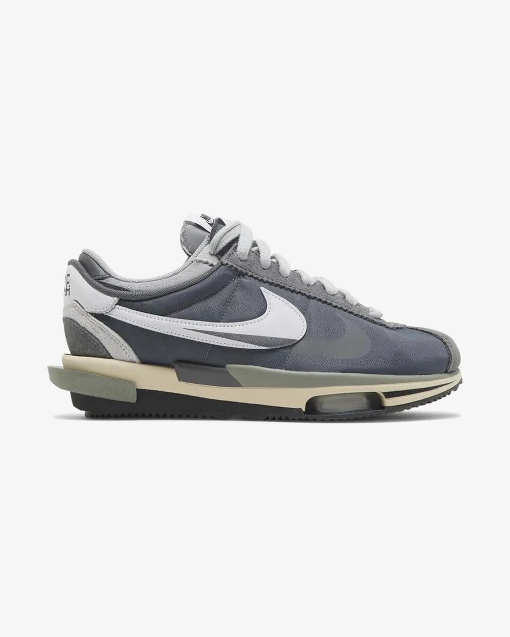 NIKE X SACAI ZOOM CORTEZ SP IRON GREY