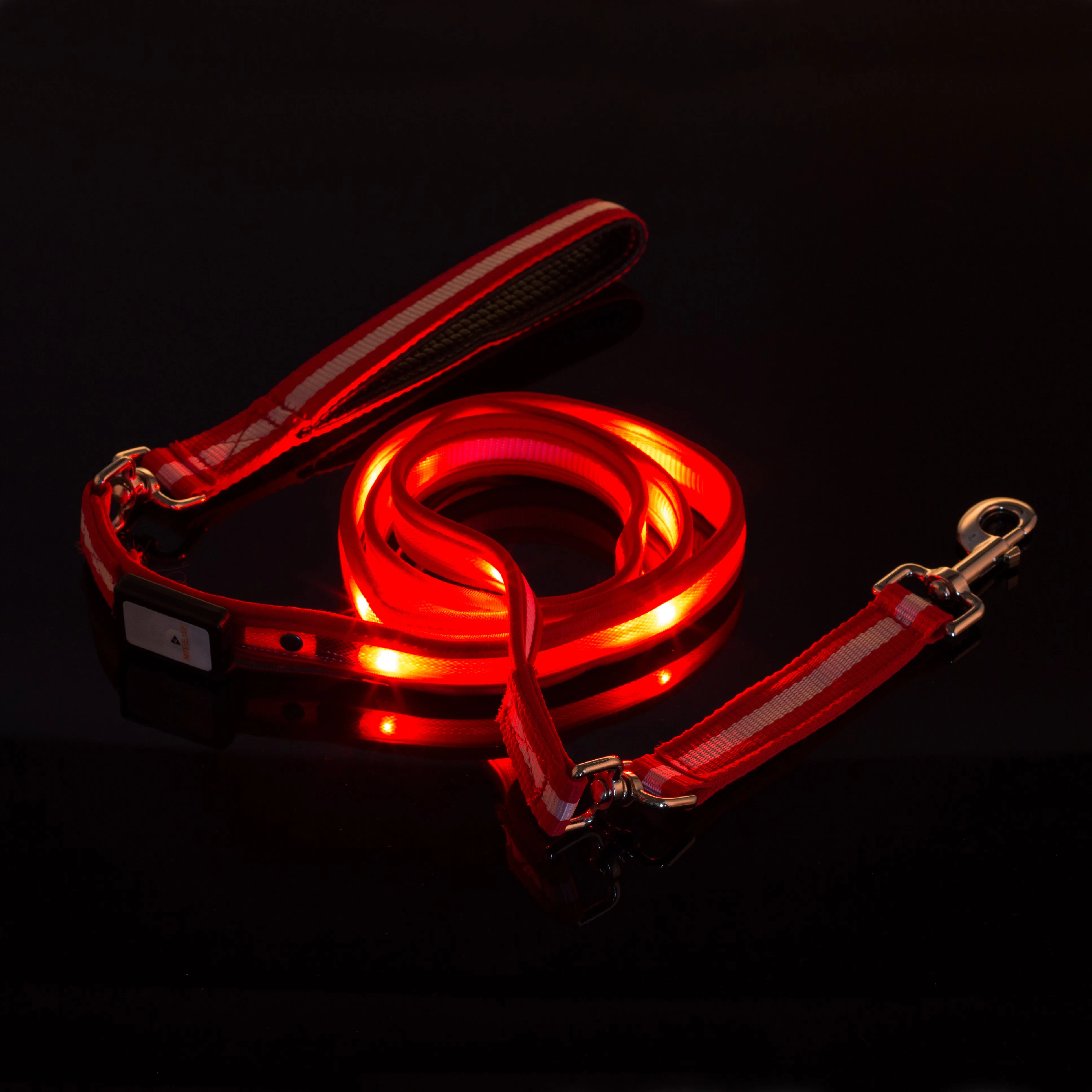 Nite Beams LED USB Rechargeable Lighted Dog Leash