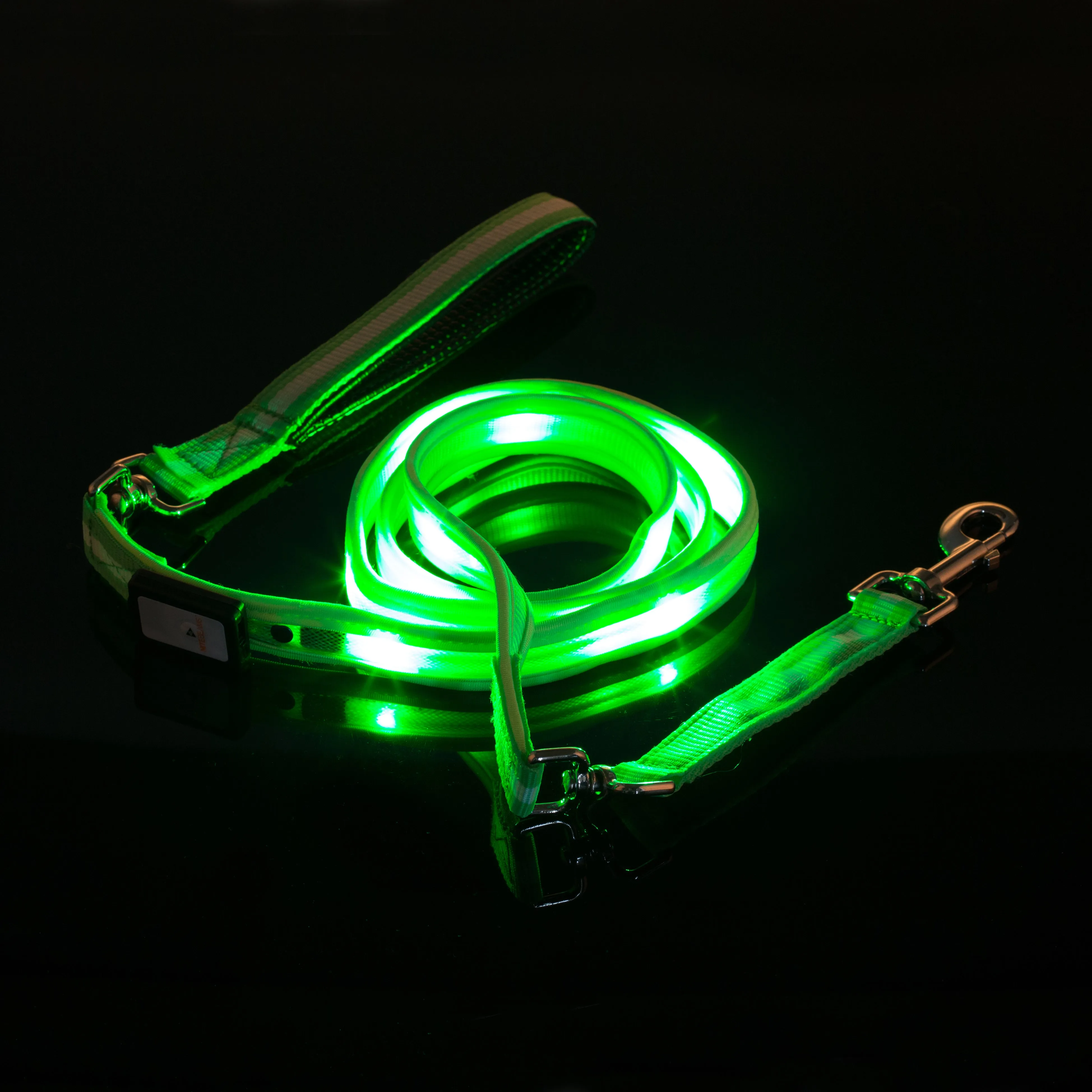 Nite Beams LED USB Rechargeable Lighted Dog Leash