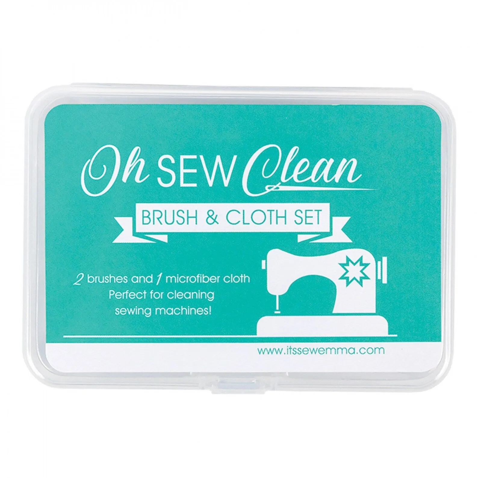 Oh Sew Clean Brush and Cloth Set