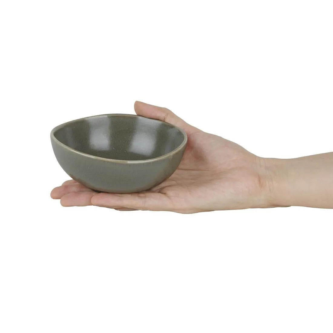 Olympia Build-a-Bowl Deep Bowls Green 110mm (Pack of 12) - FC706