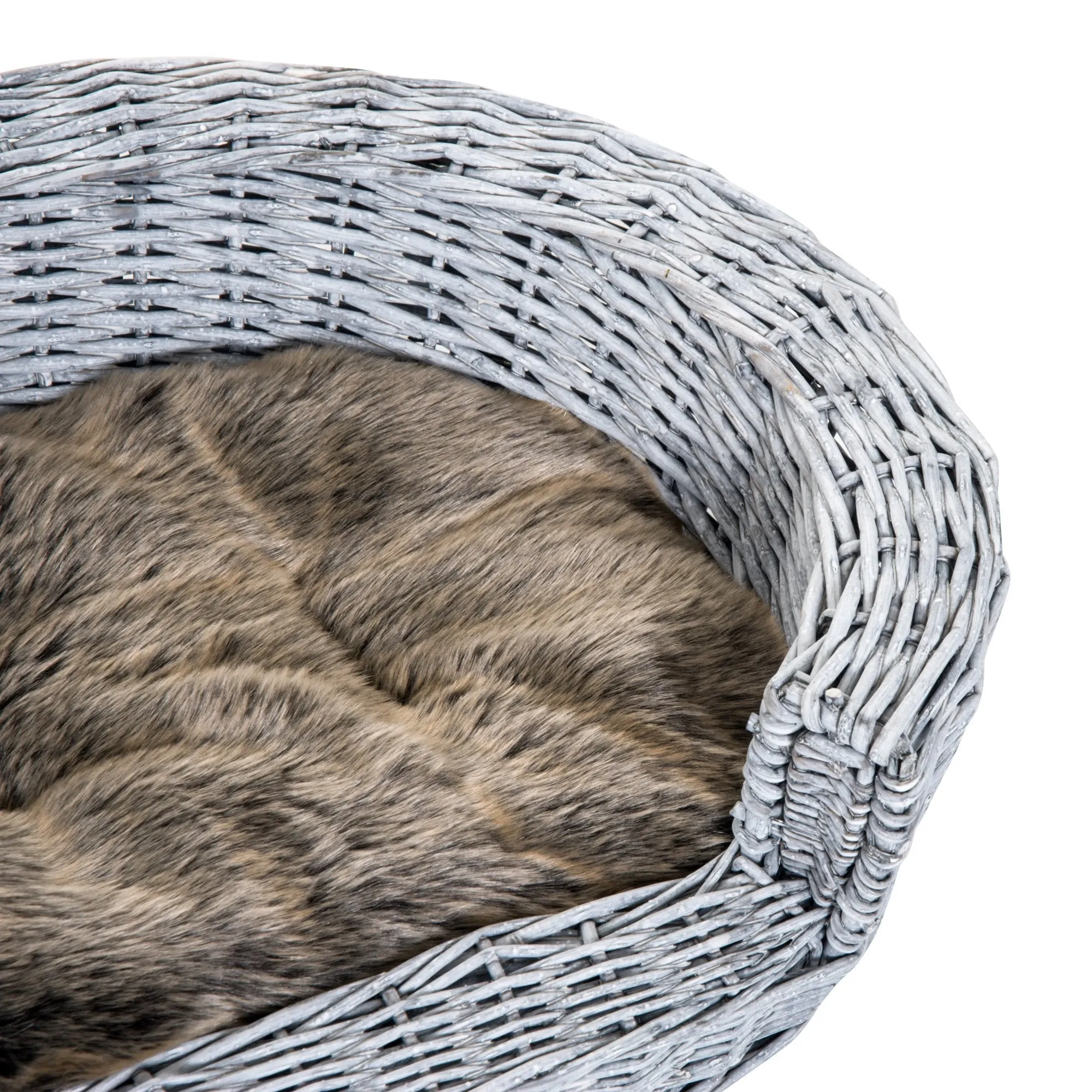 PawHut Pet Basket Sofa Bed