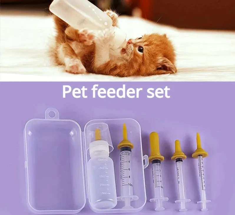 Pet Feeder Set for Newborn Animals