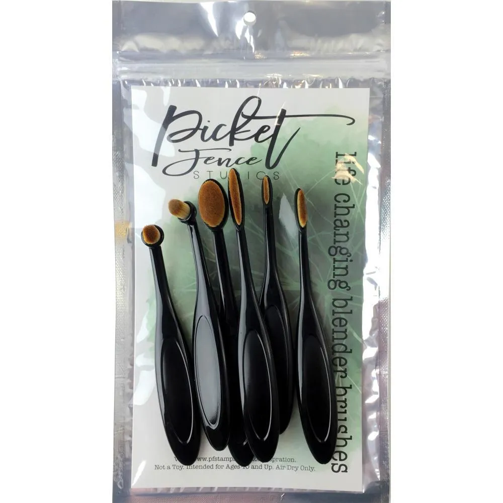 Picket Fence Studios Life Changing Blender Brushes 6/Pkg*