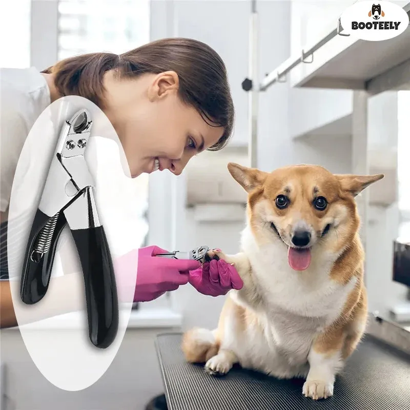 Professional Pet Nail Clippers - Stainless Steel Guillotine Cutter for Small and Medium Dogs and Cats