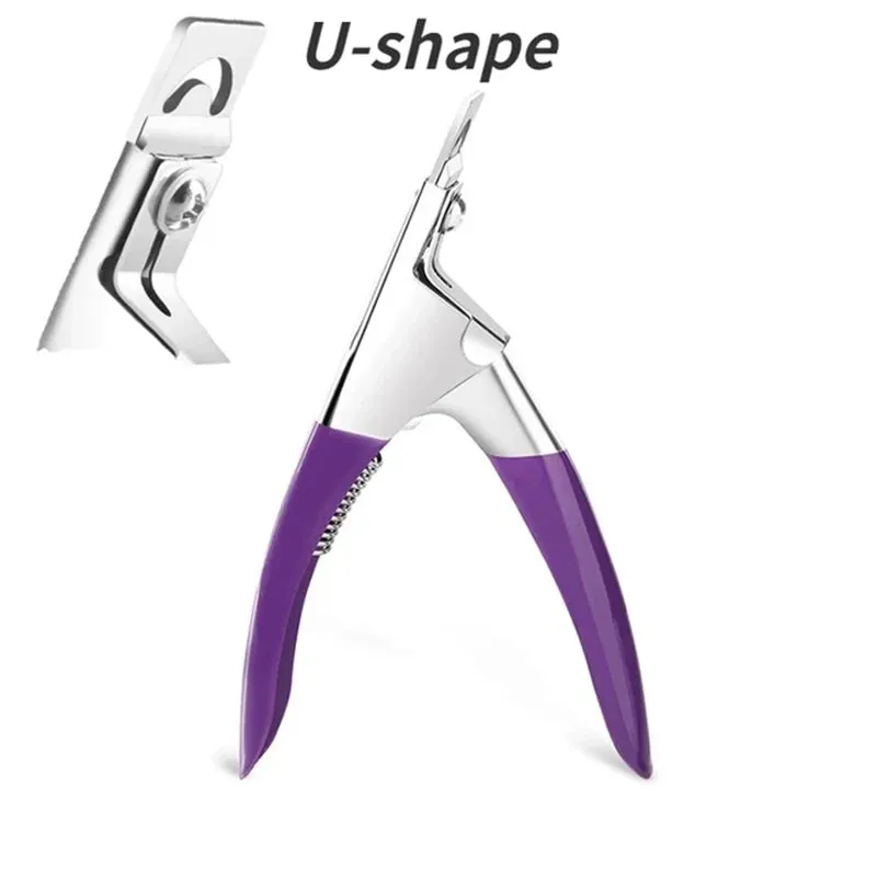 Professional Pet Nail Clippers - Stainless Steel Guillotine Cutter for Small and Medium Dogs and Cats