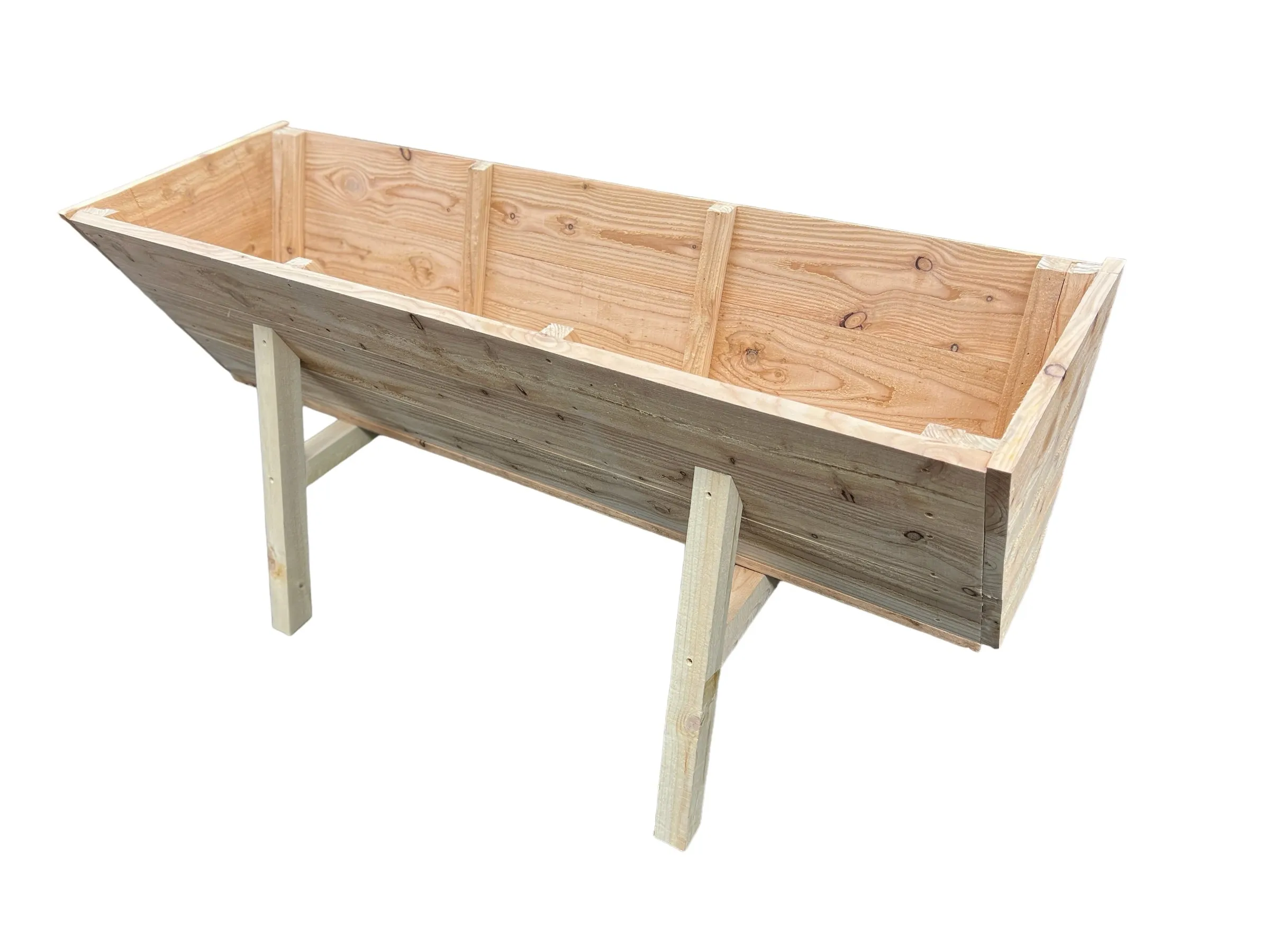 Raised Wooden Garden Bed Planter