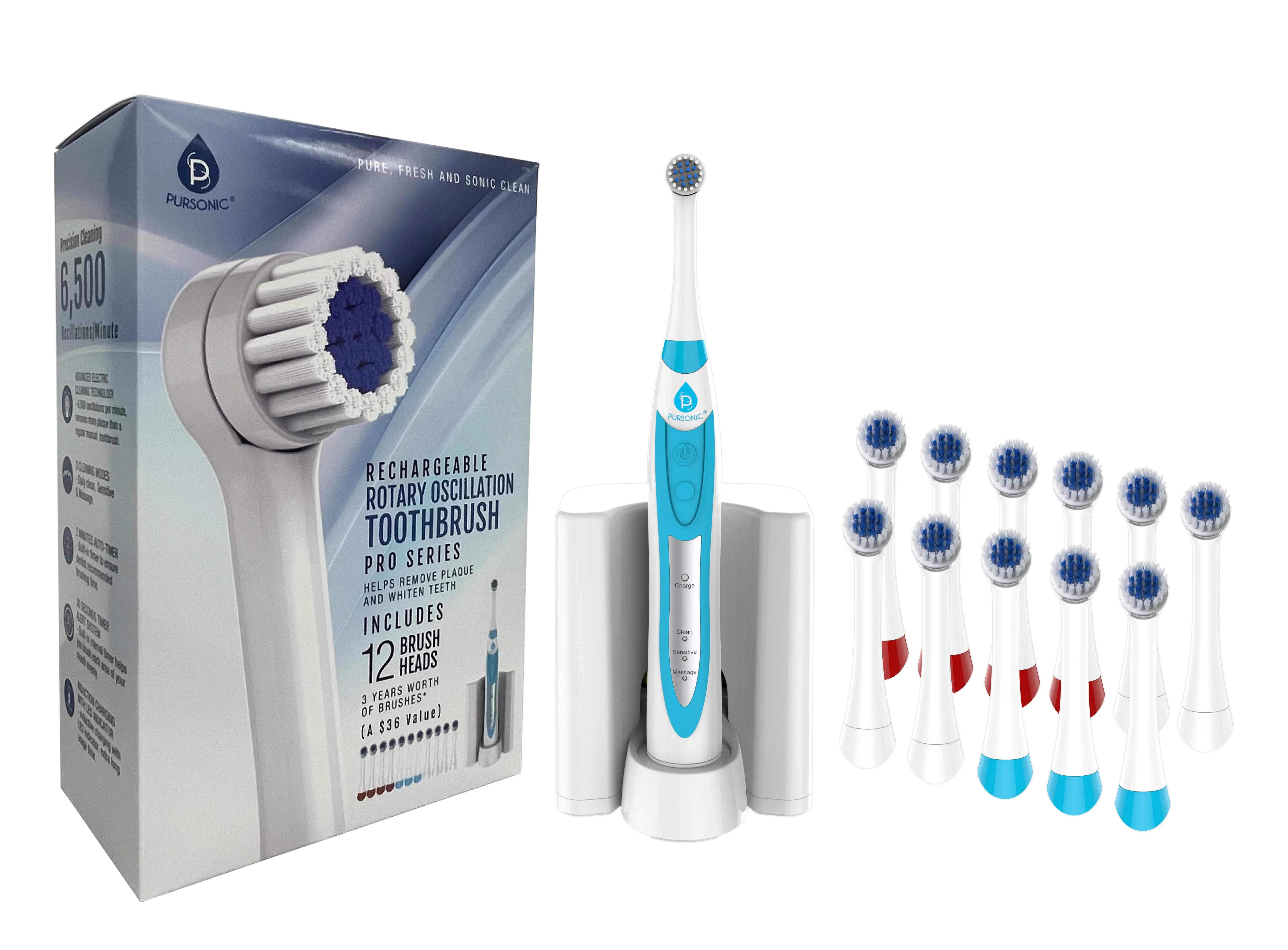 Rechargeable Rotary Oscillation Toothbrush Pro Series