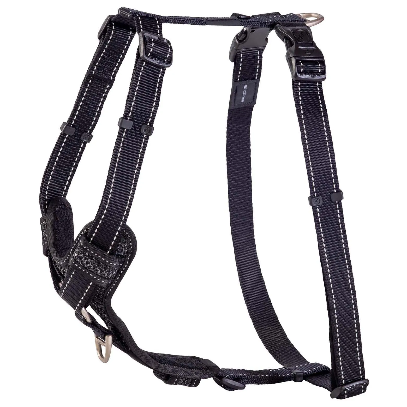 Rogz Control Dog Harness Black Extra Large