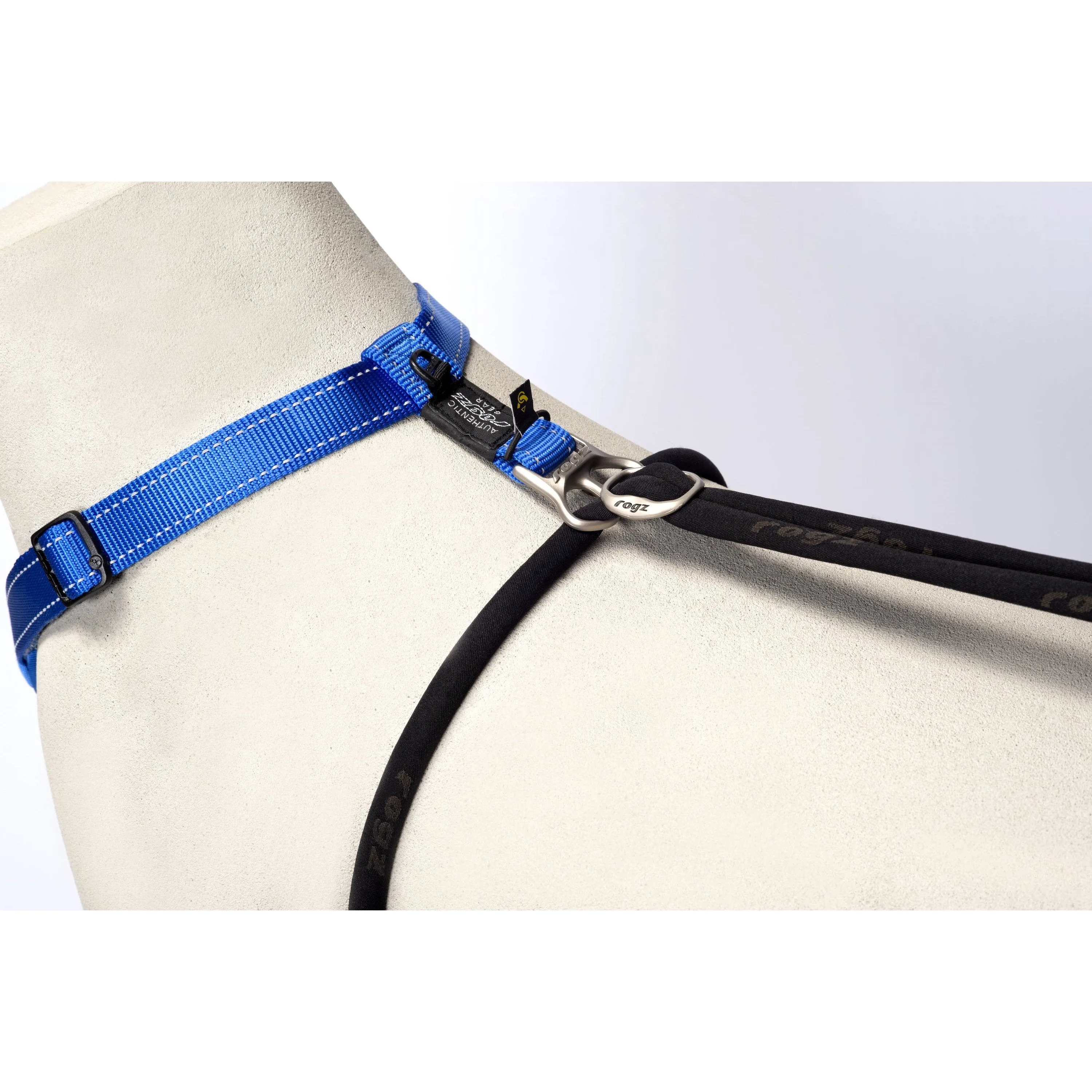 Rogz Control Stop Pull Dog Harness Blue Medium