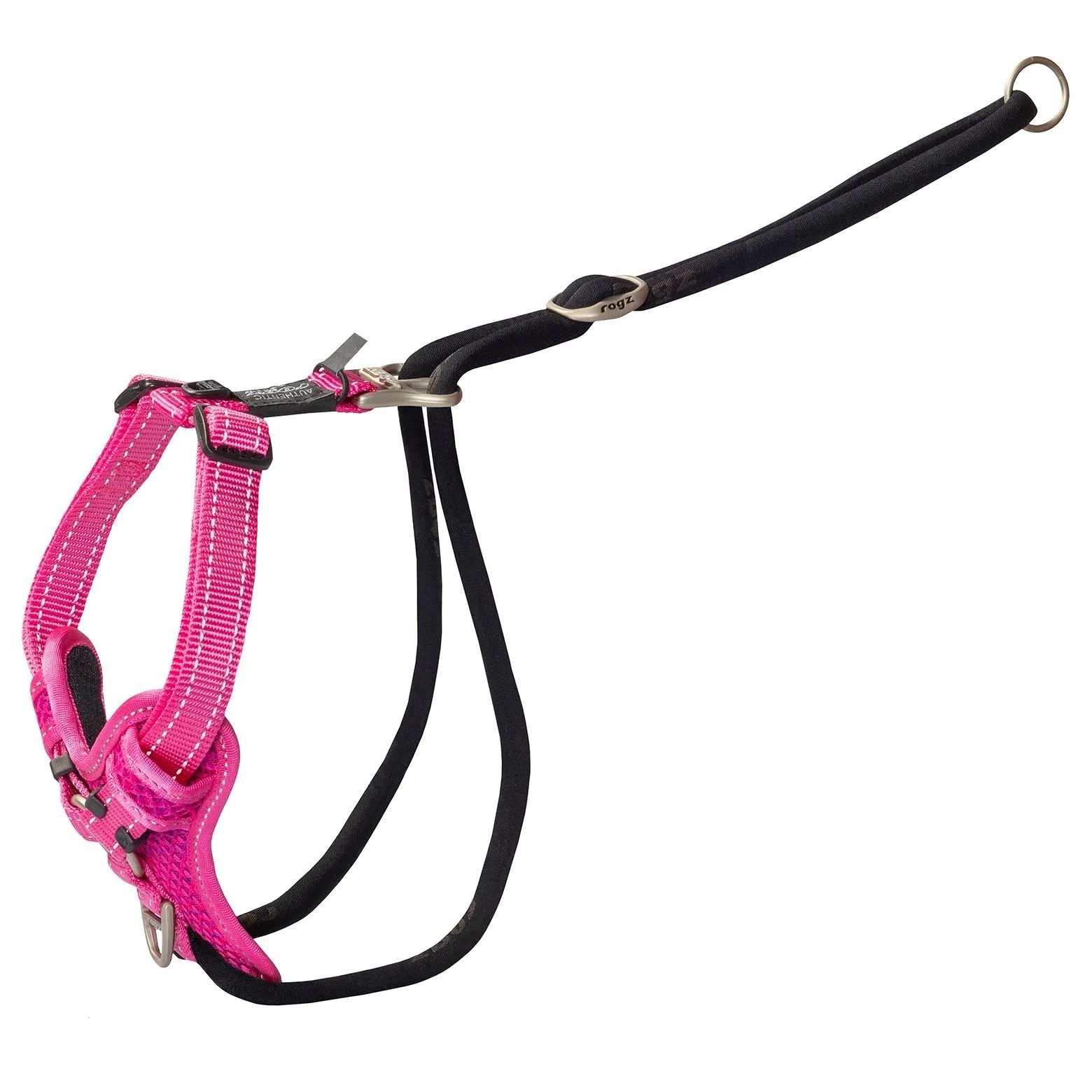 Rogz Control Stop Pull Dog Harness Pink Large