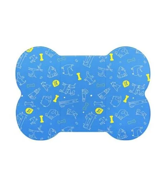 Sapsal Soft Pet Mat For Cats & Dogs (Blue)