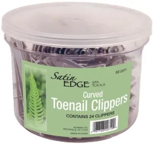 Satin Edge Toenail Clippers In A Container