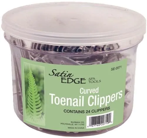 Satin Edge Toenail Clippers In A Container