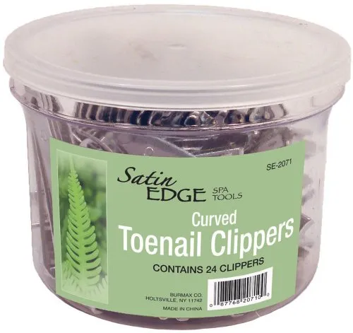 Satin Edge Toenail Clippers In A Container