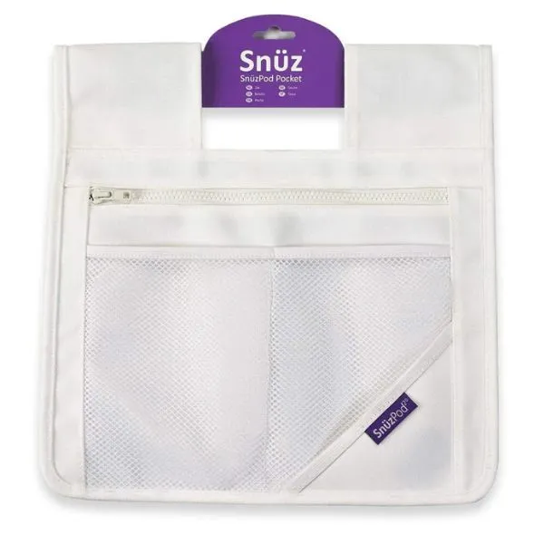 SnuzPod Storage Pocket White (Pre Order Early August)