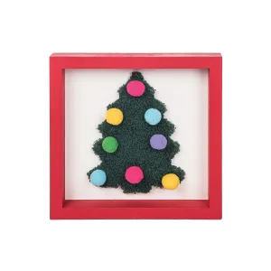 Tufted Tree Shadow Box