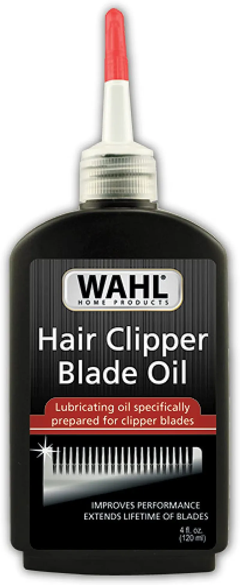 Wahl Premium Hair Clipper Blade Lubricating Oil for Clippers, Trimmers & Blade Corrosion for Rust Prevention - 4 Fluid Ounces - Model 3310-300